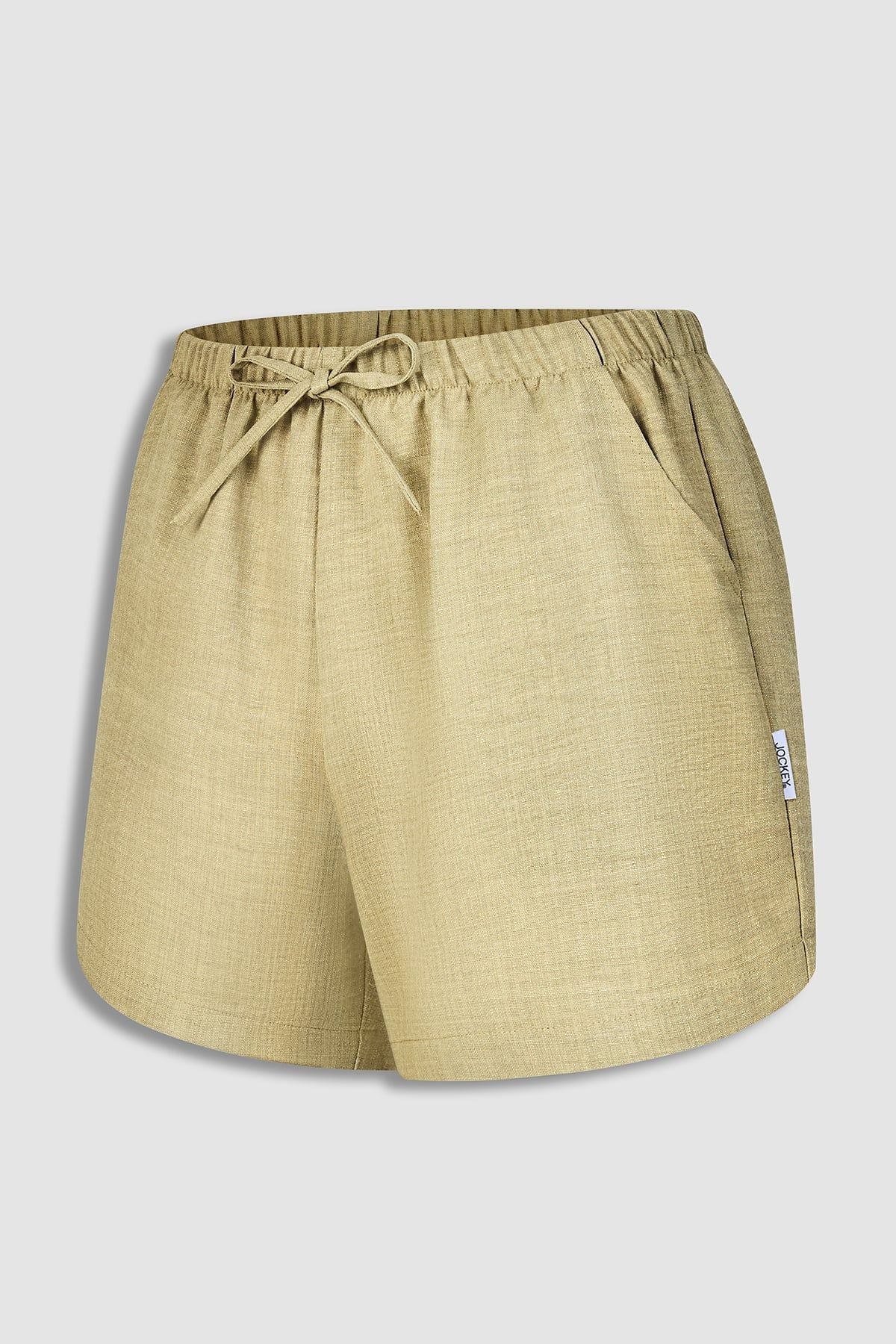 Quần short mặc nhà nữ Jockey cotton nhăn –  J4155