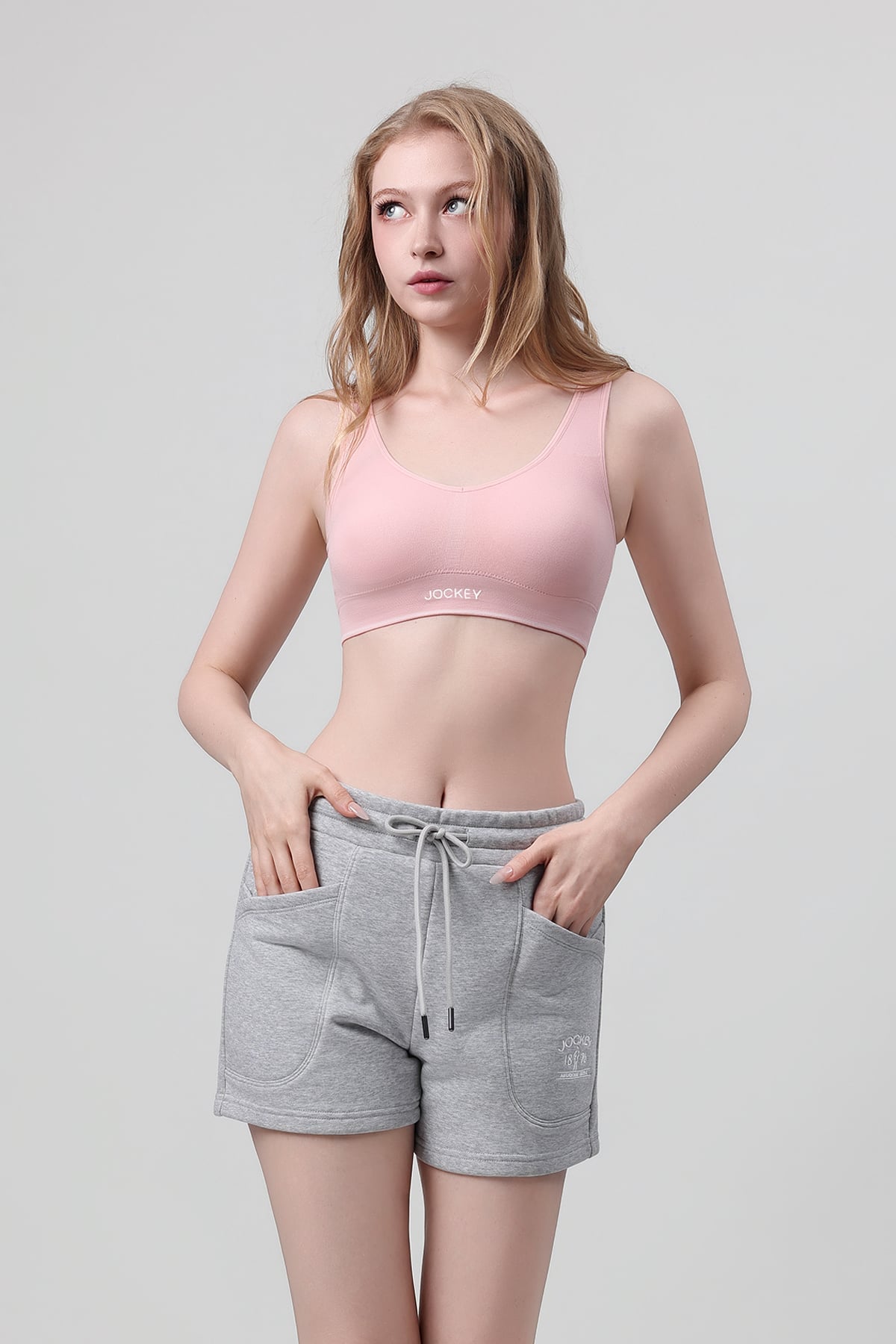 Quần Nữ Jockey J4093 thun da cá thêu logo Jockey