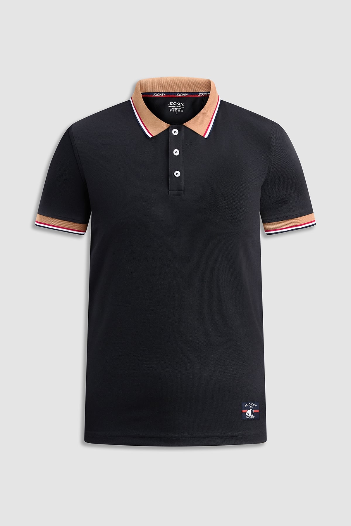 Áo polo cafe nam Jockey Noire – J4130