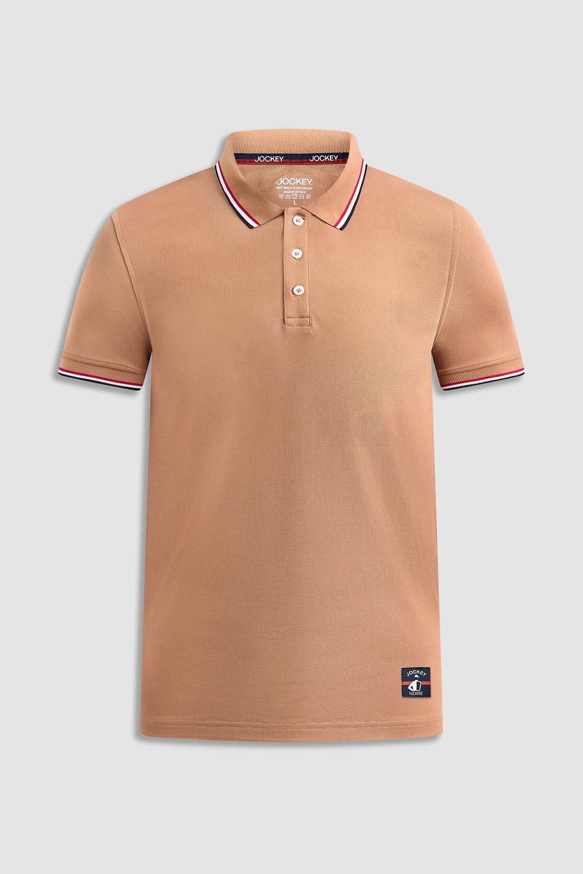 Áo polo cafe nam Jockey Noire – J4130