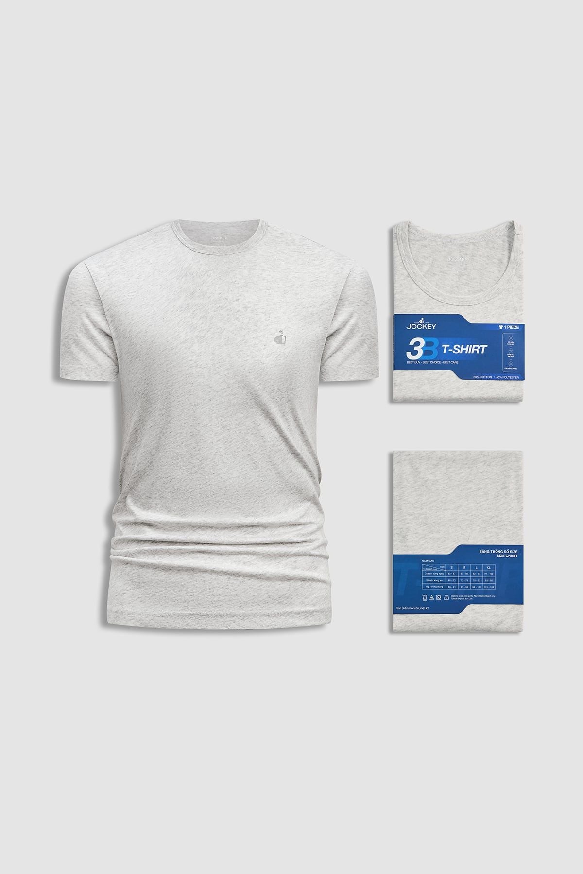 Áo T-shirt mặc nhà nam Jockey cotton CVC – J4151