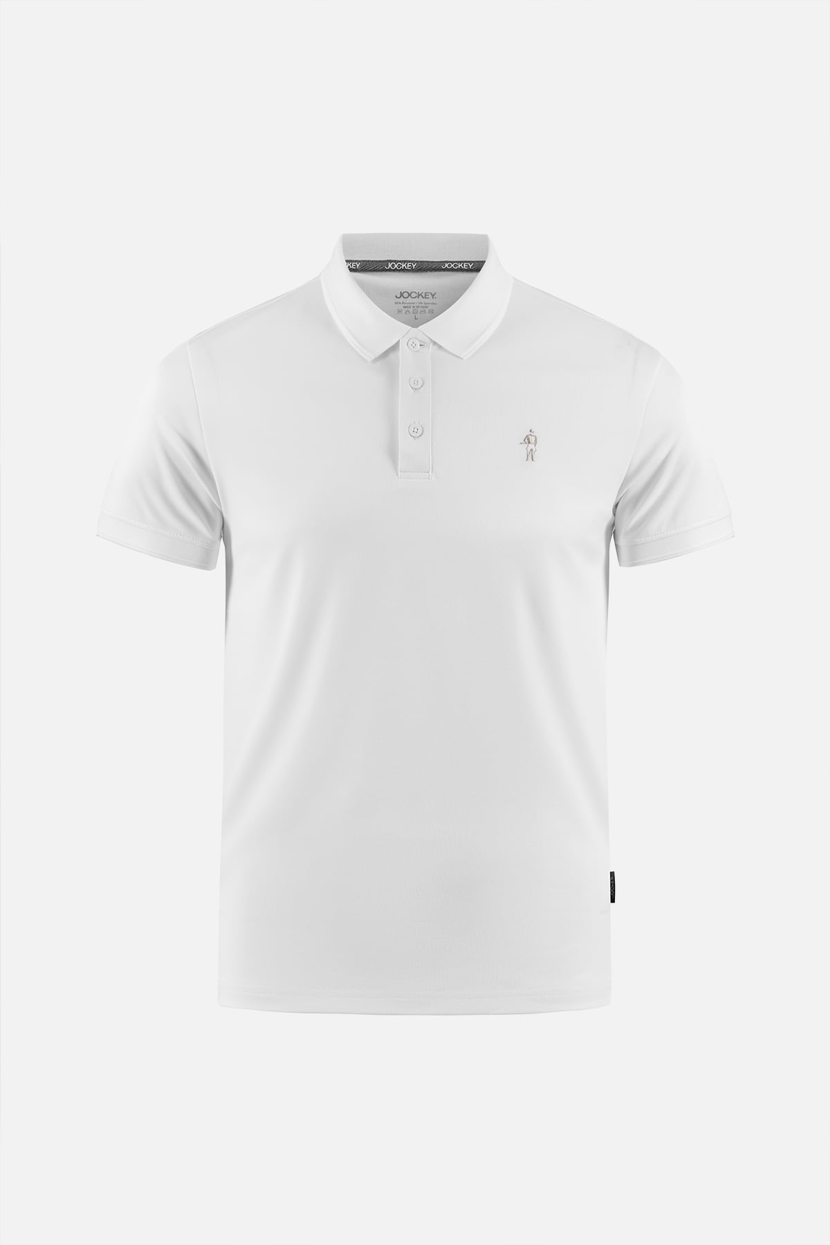 Áo Polo Nam Jockey J1315 poly wicking thêu logo Full Boy