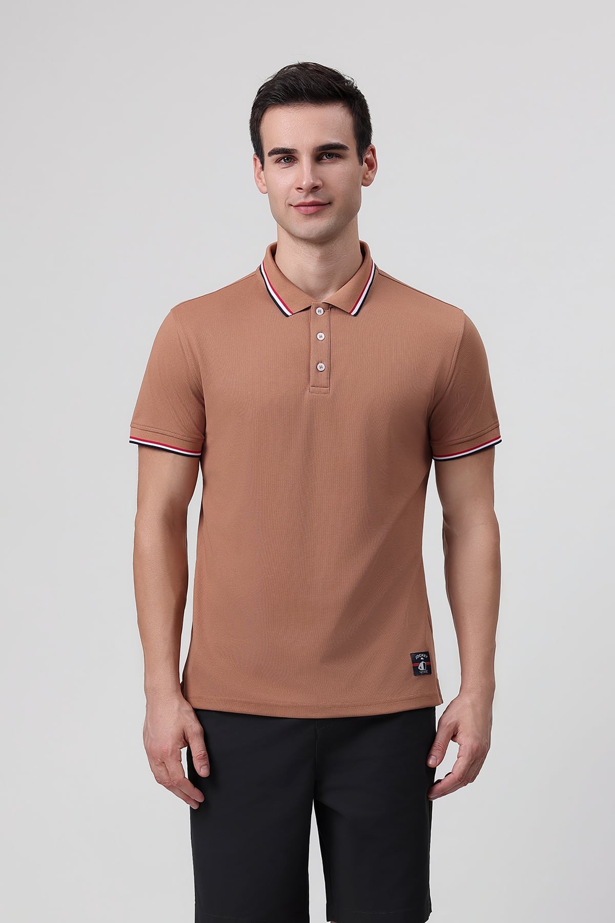 Áo polo cafe nam jockey noire - j4130 Jockey
