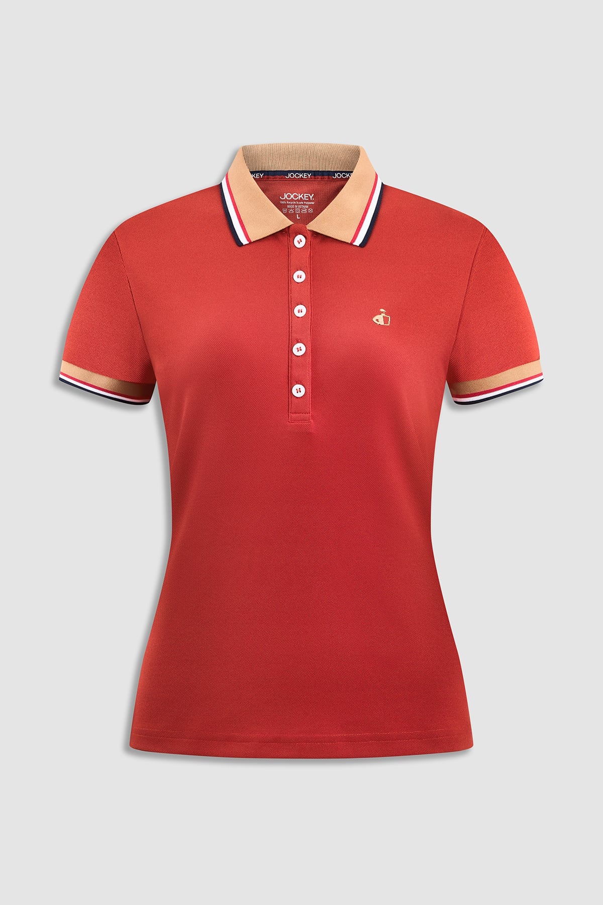 Áo polo cafe nữ Jockey Noire – J4131