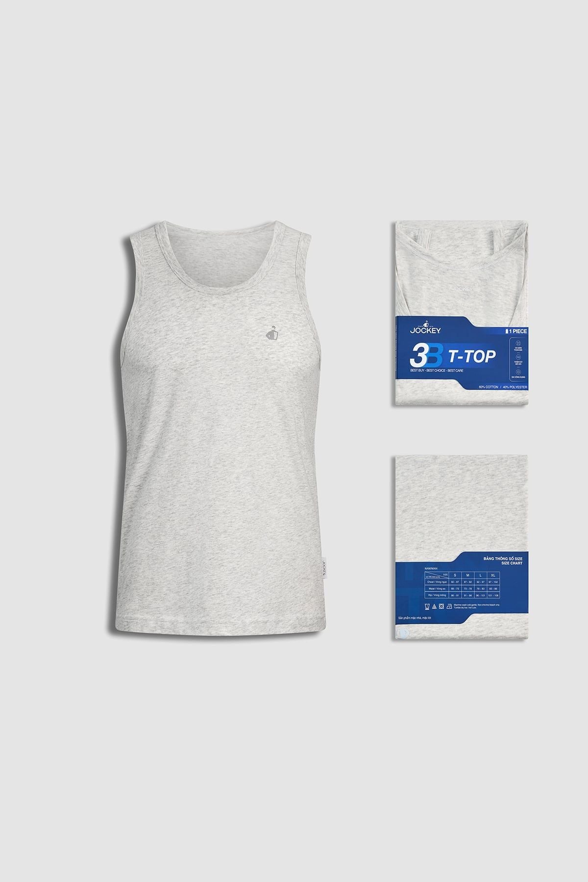 Áo T-top mặc nhà nam Jockey cotton CVC – J4152