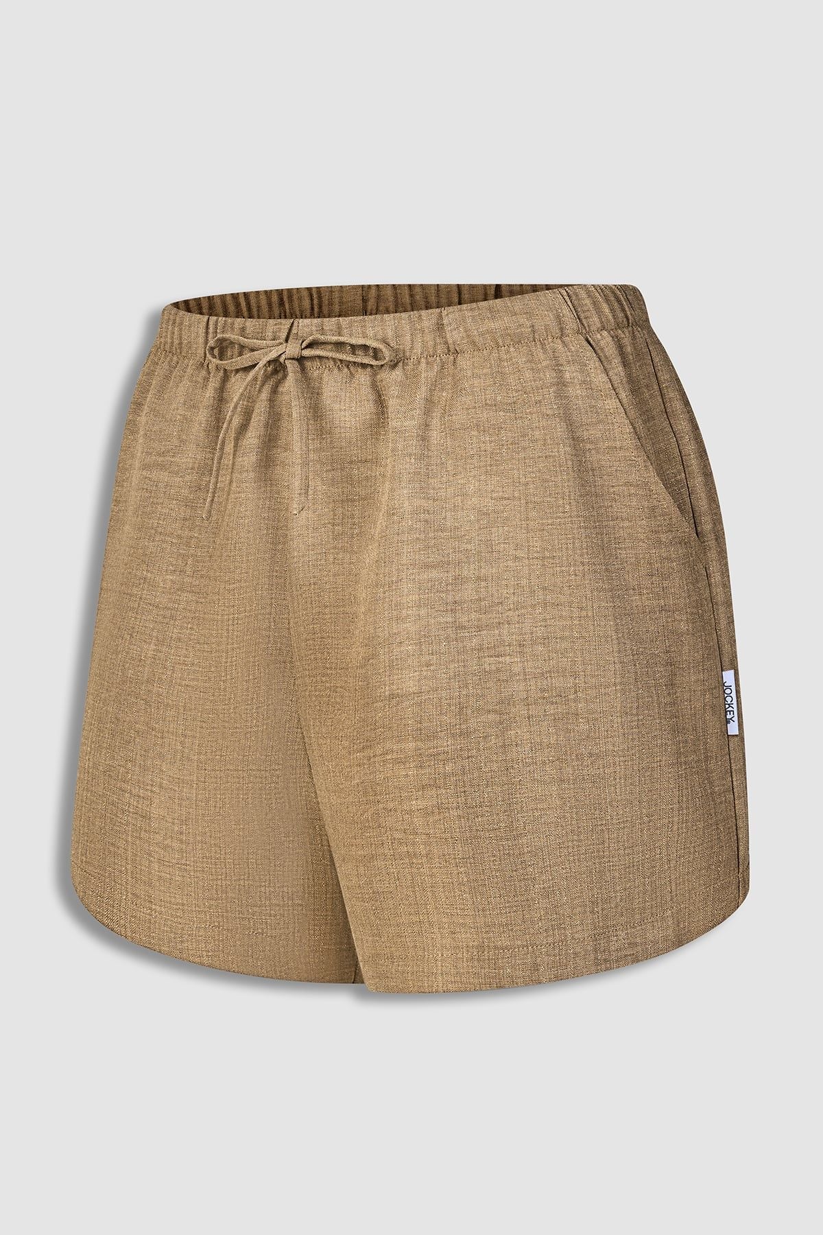 Quần short mặc nhà nữ Jockey cotton nhăn –  J4155