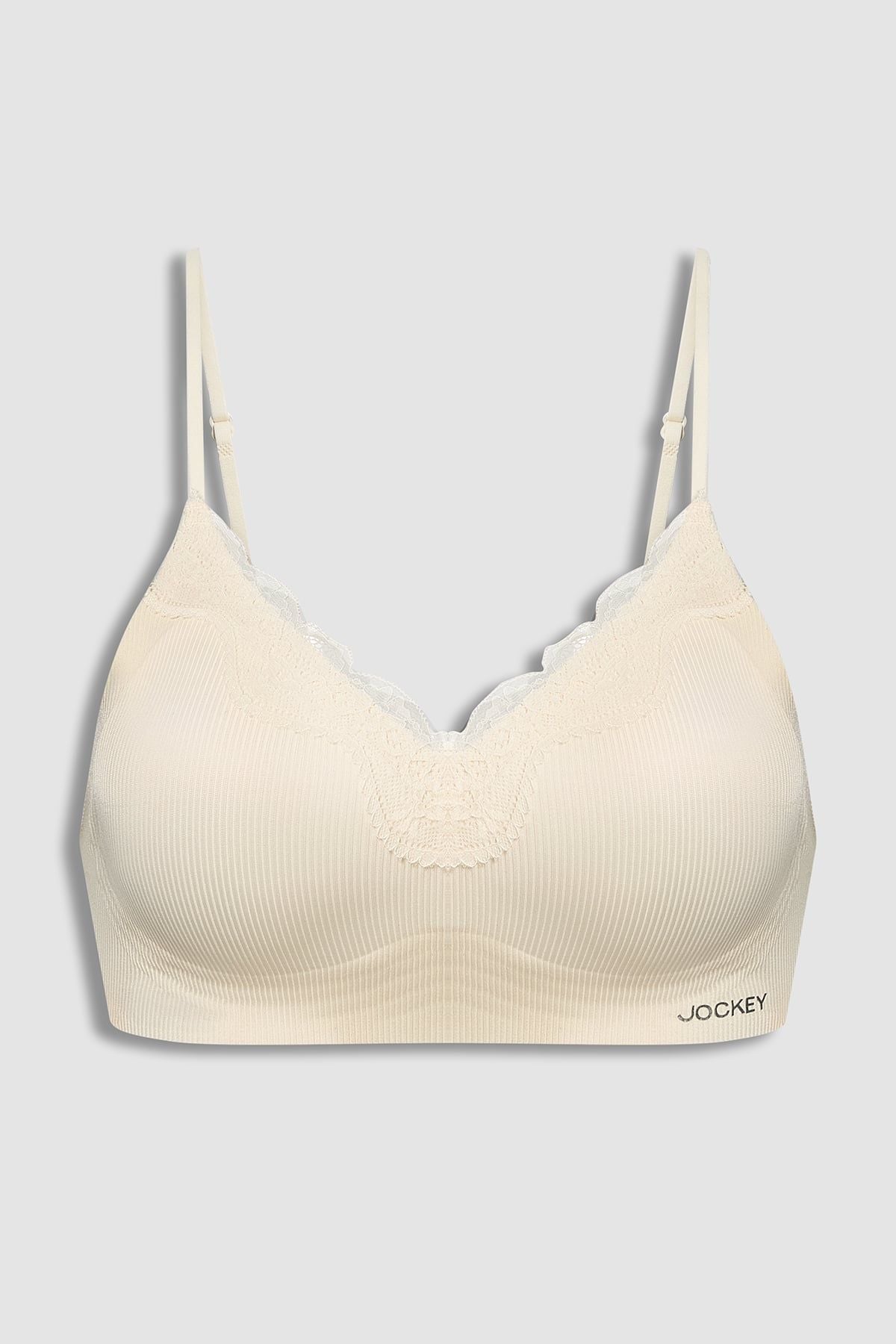 Áo ngực seamless phối ren Jockey mút mỏng – J4161