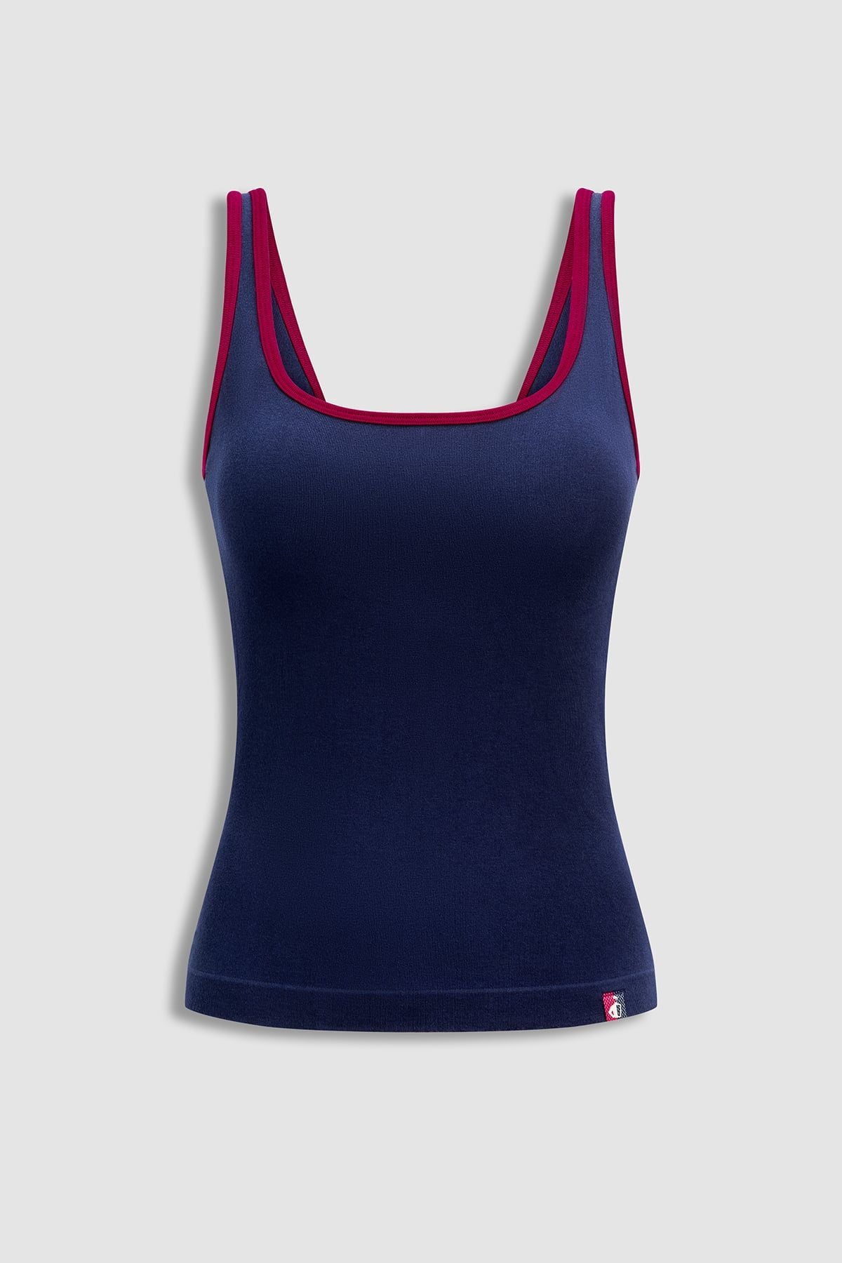 Áo tank top seamfree nữ Jockey có mút ngực sợi viscose len mịn cao cấp – J1504