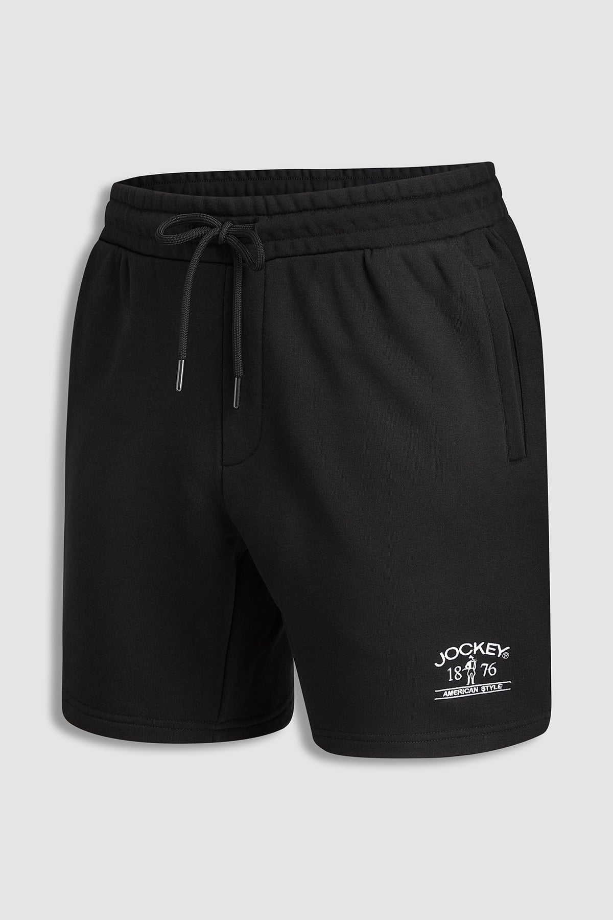 Quần short Nam Jockey thun da cá thêu logo – J4090
