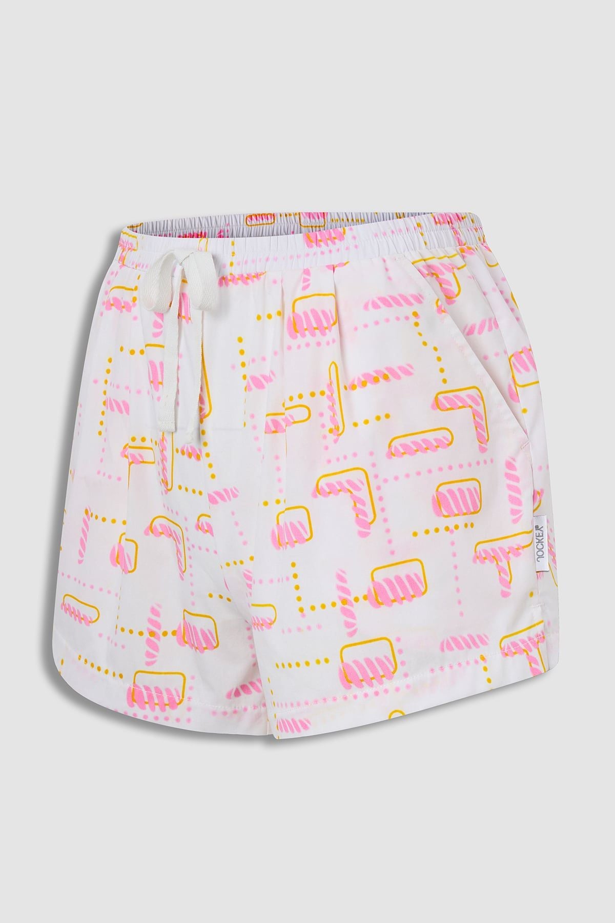 Quần short kate nữ Jockey cotton in họa tiết –  J4089
