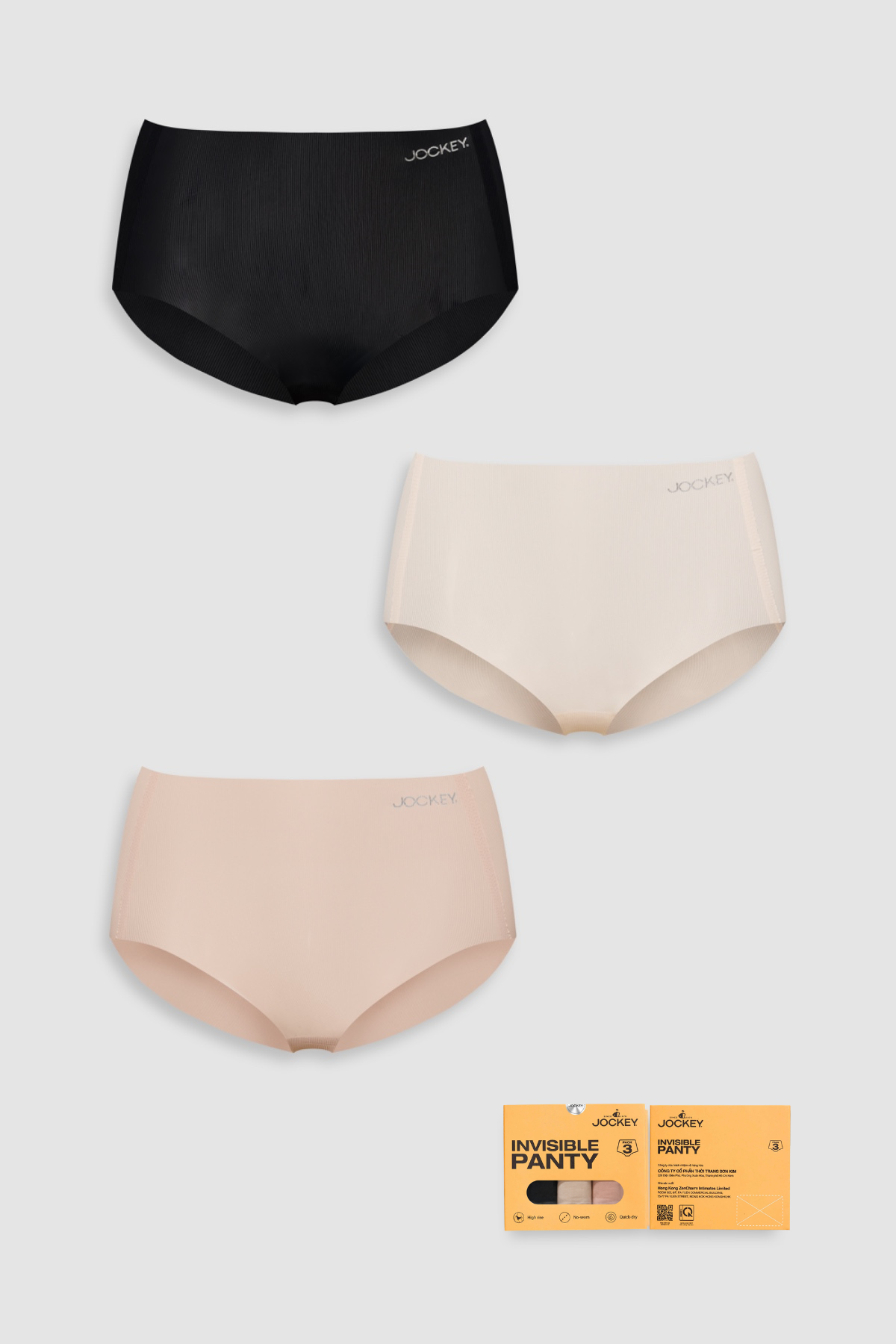 Pack 3 quần lót nữ siêu mịn cao cấp Jockey – J4115