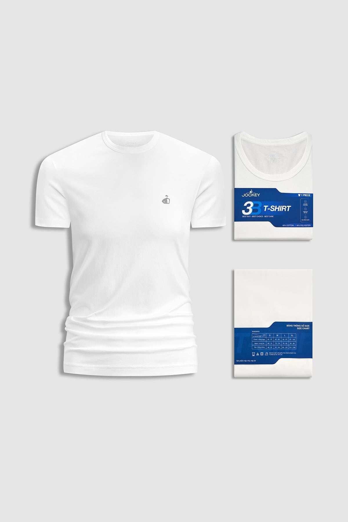 Áo T-shirt mặc nhà nam Jockey cotton CVC – J4151
