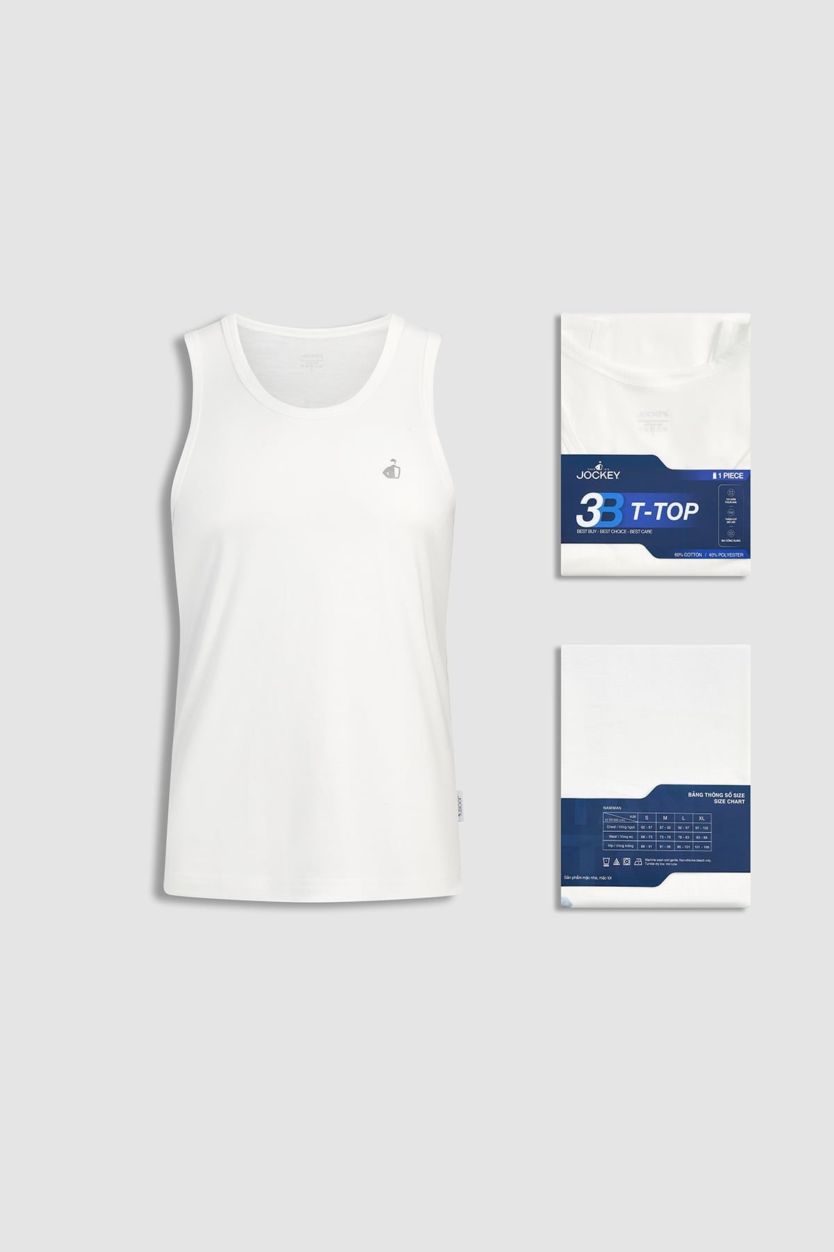 Áo T-top mặc nhà nam Jockey cotton CVC – J4152