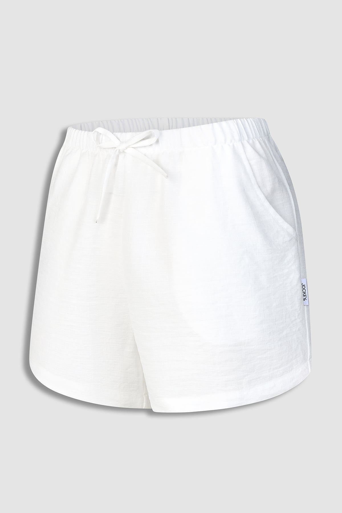 Quần short mặc nhà nữ Jockey cotton nhăn –  J4155