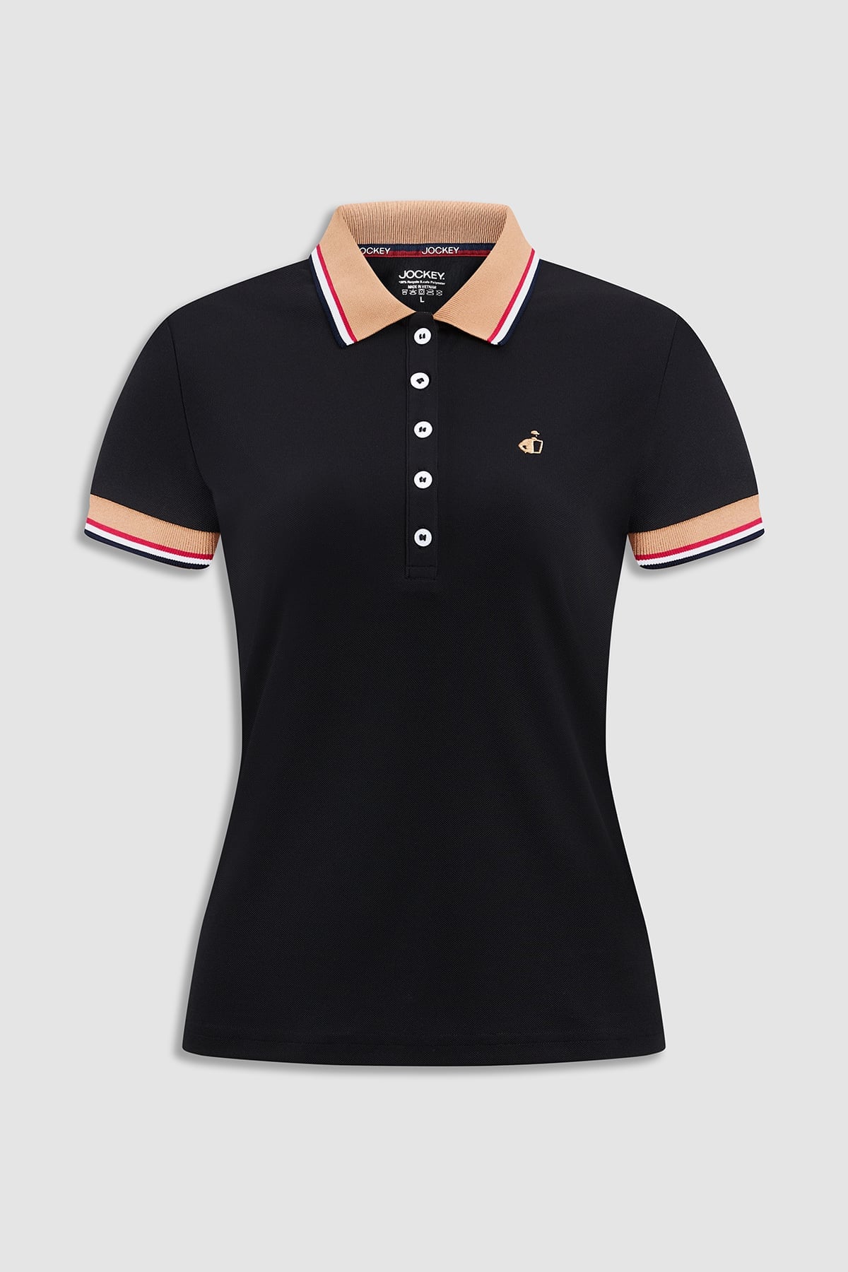 Áo polo cafe nữ Jockey Noire – J4131