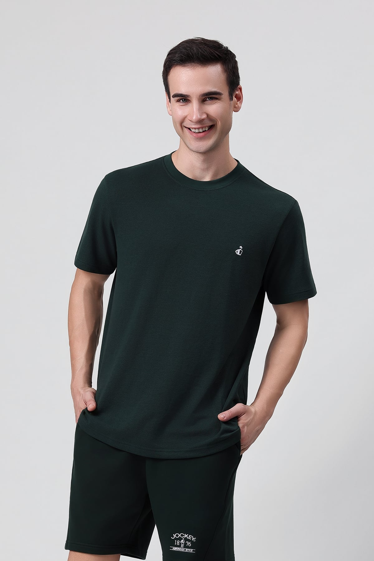 Áo t-shirt nam jockey vải cá sấu - j1199 Jockey