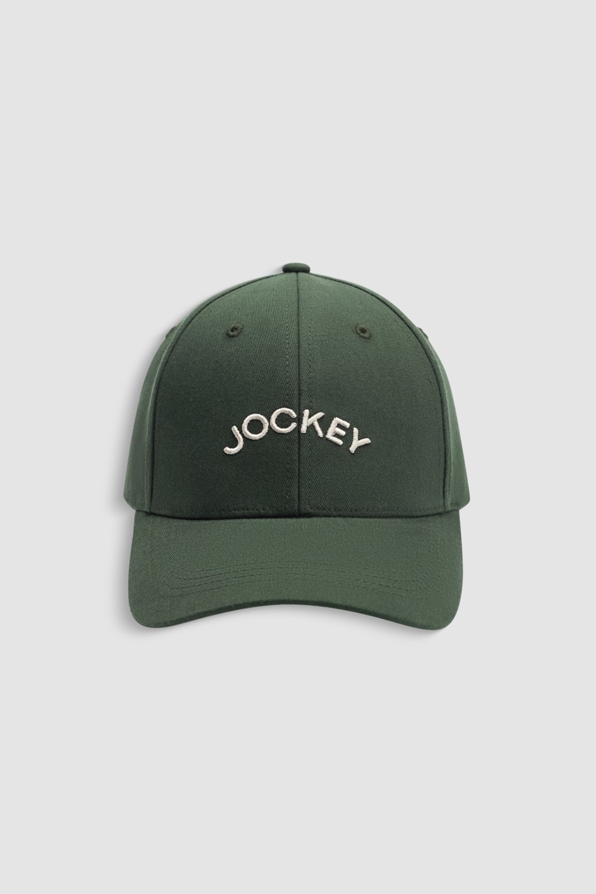 Nón jockey noire thêu logo - j4138