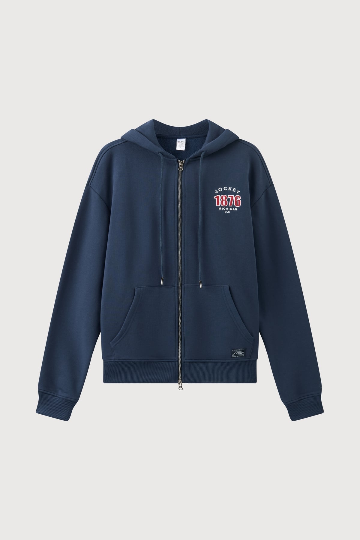 Áo khoác Hoodie unisex Jockey Cotton CVC – J4095