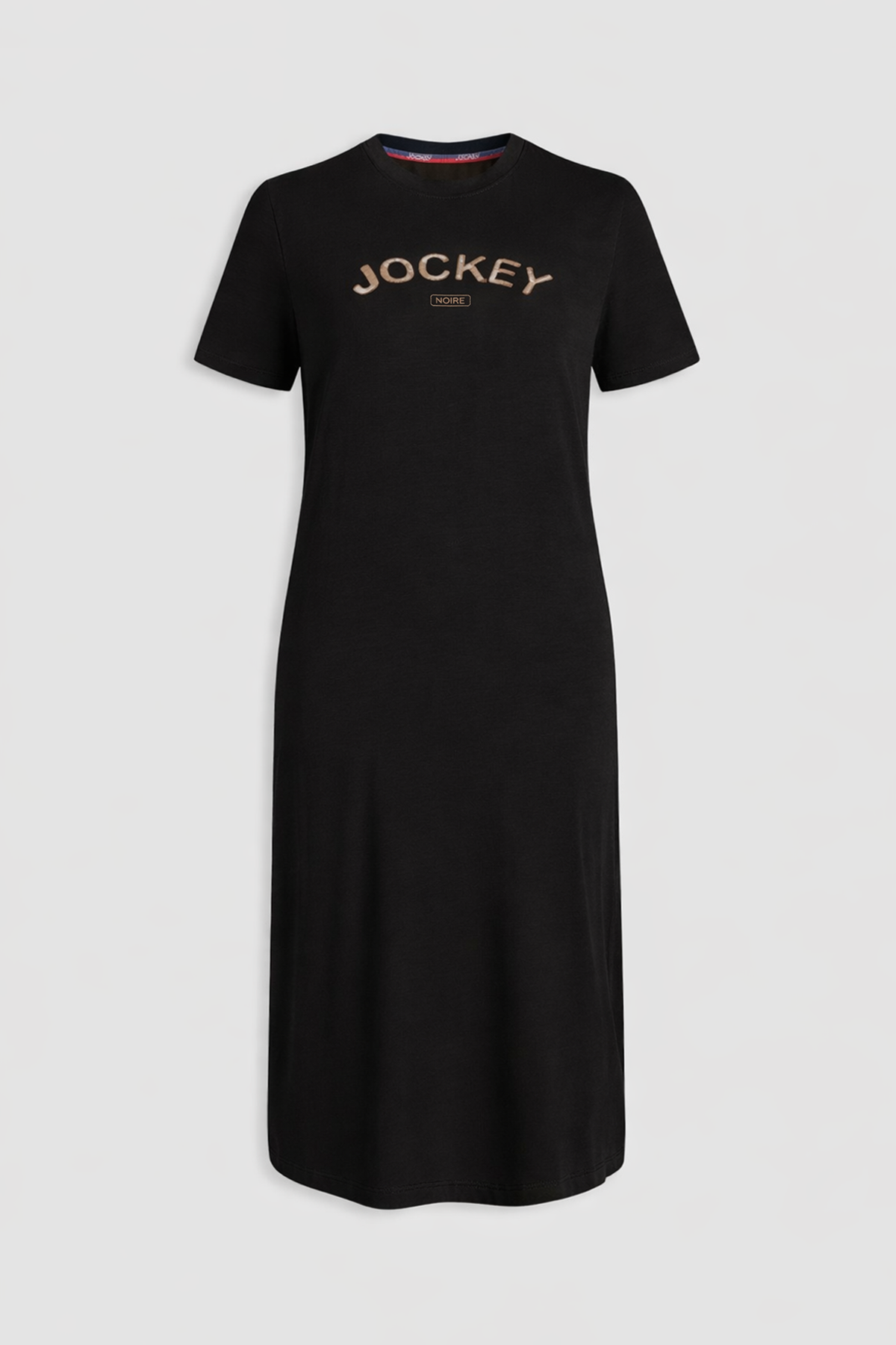 Đầm thun nữ tay ngắn Jockey Noire – J4129