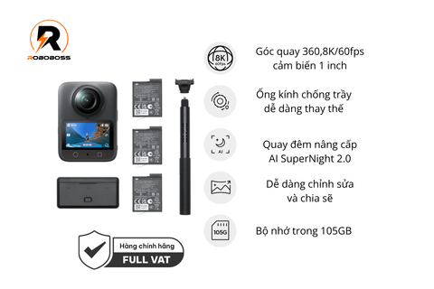  DJI Osmo 360 II Adventure Combo 