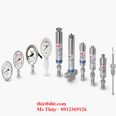 Đồng hồ đo áp suất, nhiệt độ cho ngành bán dẫn (Wise Hàn Quốc)