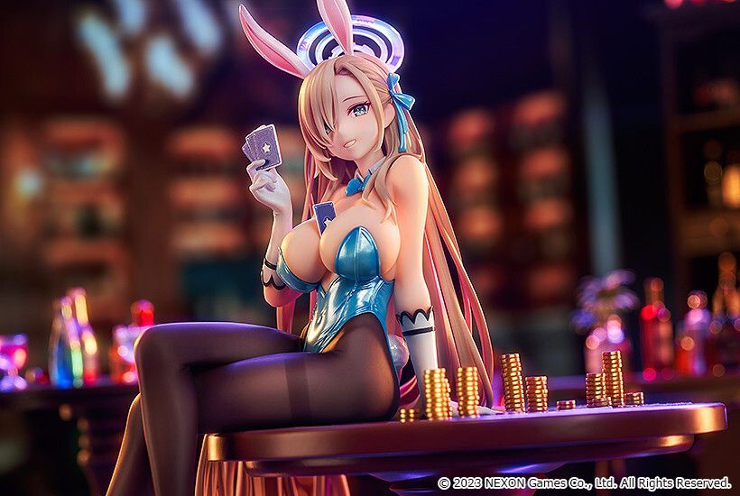 28cm FuLL BoX [ Hàng có sẵn ] Mô hình nhân vật Blue Archive - Ichinose Asuna - Bunny Girl Game Playing scale figure
