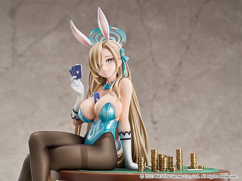 28cm FuLL BoX [ Hàng có sẵn ] Mô hình nhân vật Blue Archive - Ichinose Asuna - Bunny Girl Game Playing scale figure