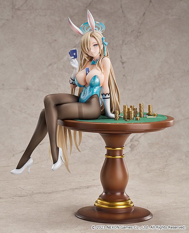 28cm FuLL BoX [ Hàng có sẵn ] Mô hình nhân vật Blue Archive - Ichinose Asuna - Bunny Girl Game Playing scale figure