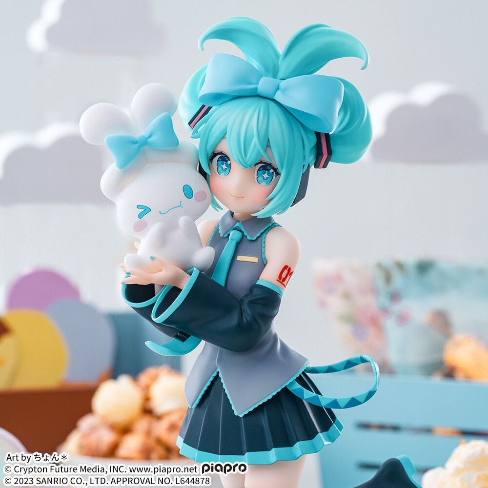 Mô hình nhân vật Vocaloid Cinnamoroll - Hatsune Miku - Hatsune Miku x Cinnamoroll