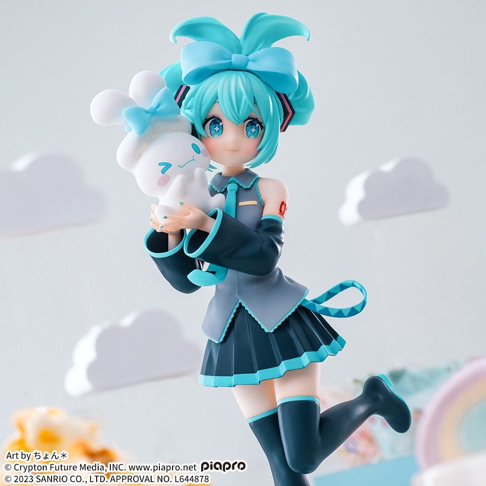 Mô hình nhân vật Vocaloid Cinnamoroll - Hatsune Miku - Hatsune Miku x Cinnamoroll