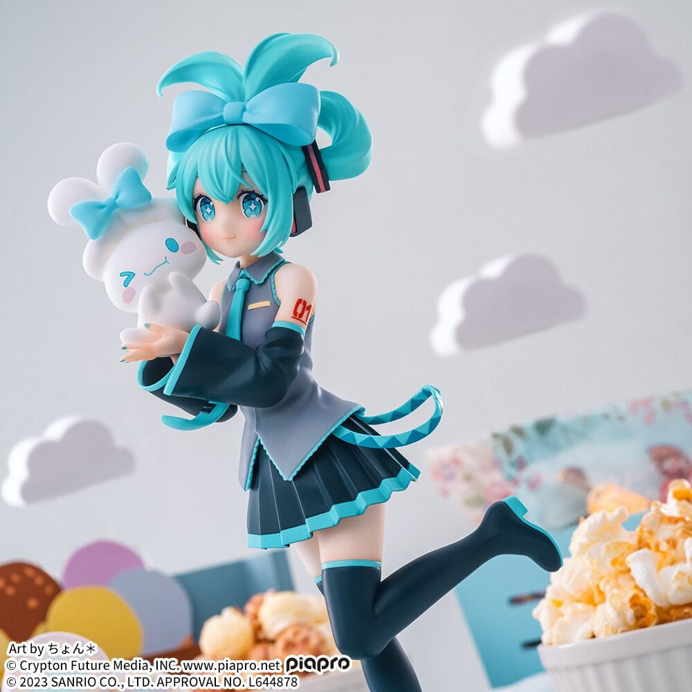 Mô hình nhân vật Vocaloid Cinnamoroll - Hatsune Miku - Hatsune Miku x Cinnamoroll