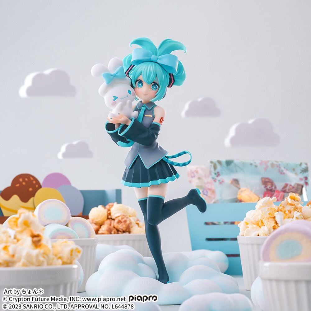 Mô hình nhân vật Vocaloid Cinnamoroll - Hatsune Miku - Hatsune Miku x Cinnamoroll