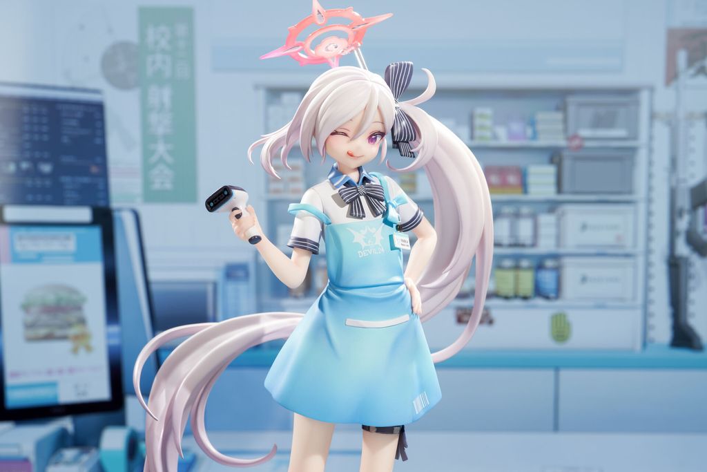 22cm FuLL BoX [ Vũ Trí Ba ] Mô hình nhân vật  Blue Archive - Asagi Mutsuki scale figure