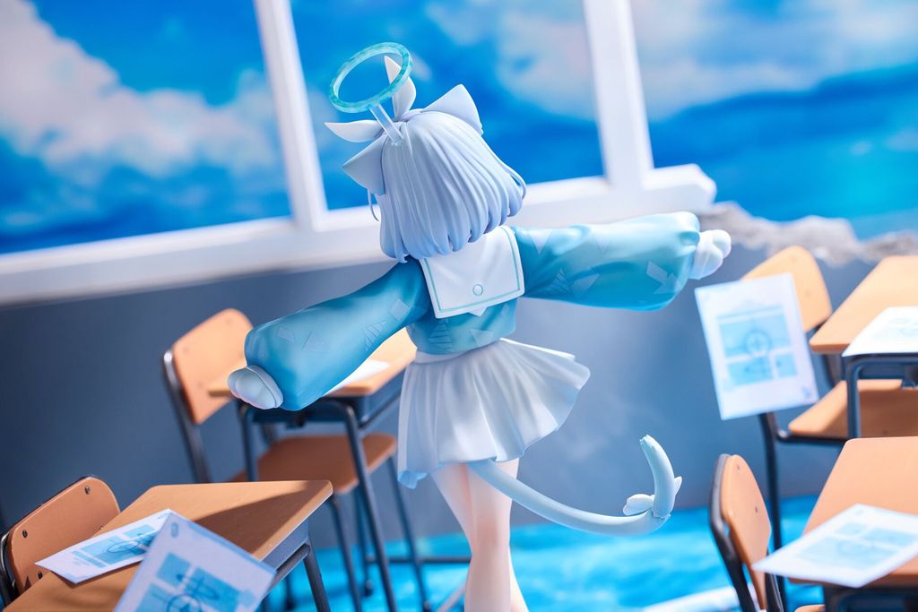 22cm FuLL Box [ Vũ Trí Ba ] Mô hình nhân vật Blue Archive - Arona - Neko ver scale figure