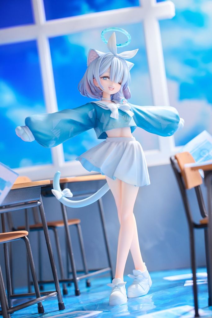 22cm FuLL Box [ Vũ Trí Ba ] Mô hình nhân vật Blue Archive - Arona - Neko ver scale figure