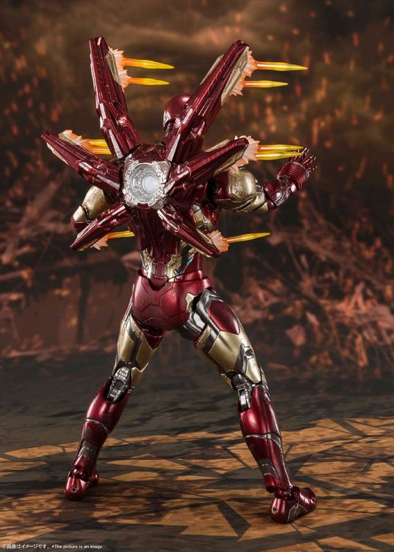 [ Hàng có sẵn ] Mô Hình nhân vật S.H.Figuarts - Iron Man Mark 85 - Avenger End Game ( Final Battle )