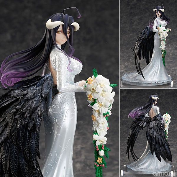 25cm FuLL BoX [ Hàng có sẵn ] Mô Hình nhân vật Overlord - Albedo - Wedding Dress scale figure