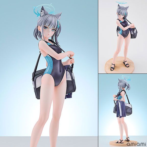 24cm FuLL BoX [ Hàng có sẵn ] Mô hình nhân vật Blue Archive - Sunaookami Shiroko Swimsuit Ver scale figure