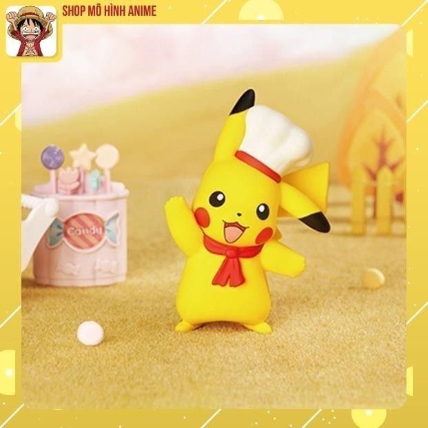 [ hỏa tốc hcm ] Mô Hình 6 Nhân Vật Pikachu, Phim Hoạt Hình 6 Tư Thế Khác Nhau pokemon