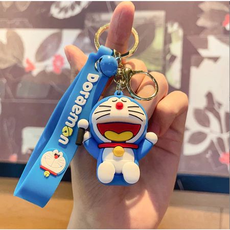 >5 mẫu CÓ VIDEO [ Hỏa tốc HCM ][ Vũ Trí Ba ] Móc Khóa Doremon 4 Biểu Cảm Mặt Dây Chuyền Móc Khóa Balo Nam Nữ doraemon