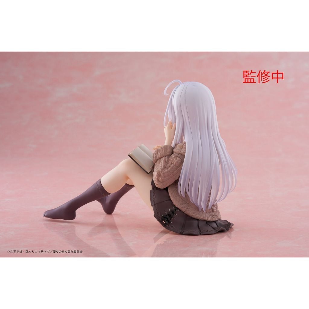 15cm [ hỏa tốc hcm ][ Vũ Trí Ba ] Mô hình Majo no Tabitabi Elaina Desktop Cute Shifuku ver