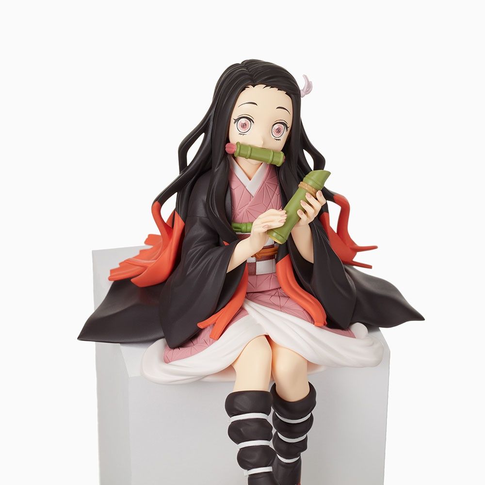 [ hỏa tốc hcm ][ Vũ Trí Ba ] Mô hình ngồi ăn cơm Tanjiro, Nezuko Inosuke, Shinobu Kimetsu no Yaiba