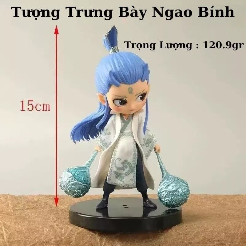 Đồ chơi Natra 2 bộ sưu tầm trang trí, mô hình natra, ngao bính tượng trưng bình, đồ chơi làm quà tặng
