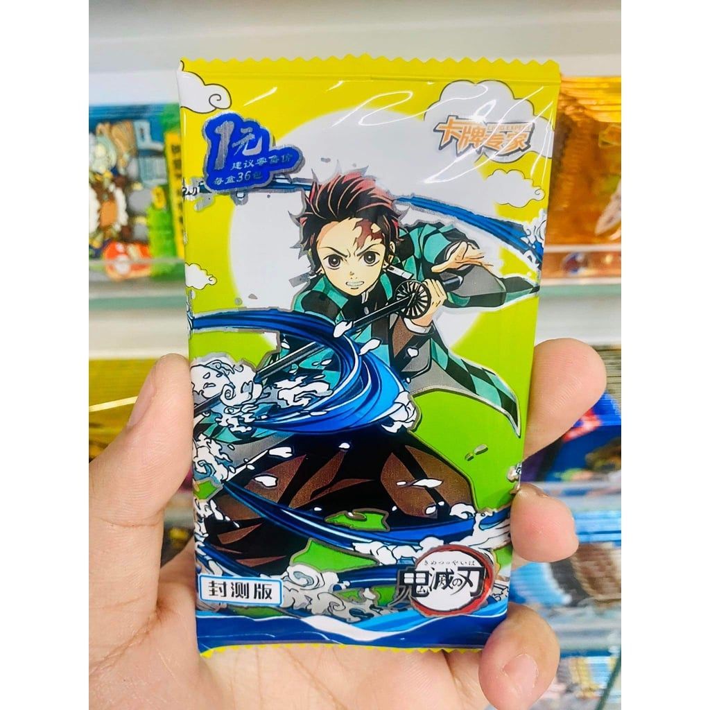 [ hỏa tốc hcm ][ Vũ Trí Ba ] [Mua 5 tặng 1] Tổng hợp ảnh thẻ nhân phẩm Anime Kimetsu no Yaiba Thanh Gươm Diệt Quỷ