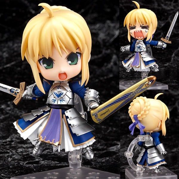 12cm FuLL BoX [ Vũ Trí Ba ] Mô Hình Nendoroid nhân vật - Fate/stay night - Saber