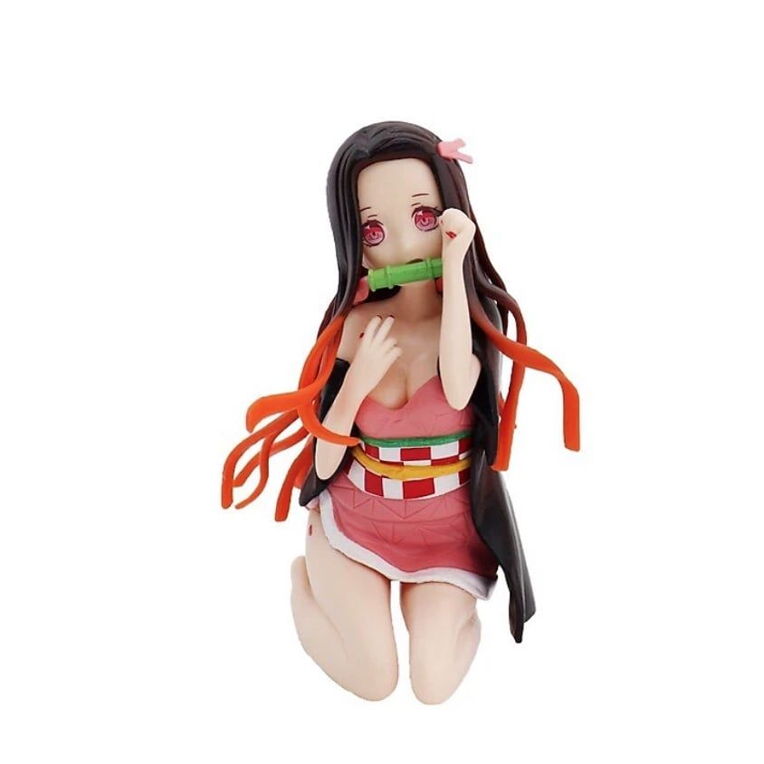 [ Vũ Trí Ba ] Mô hình nhân vật Nezuko ngồi cực dễ thương - Kimetsu no Yaiba