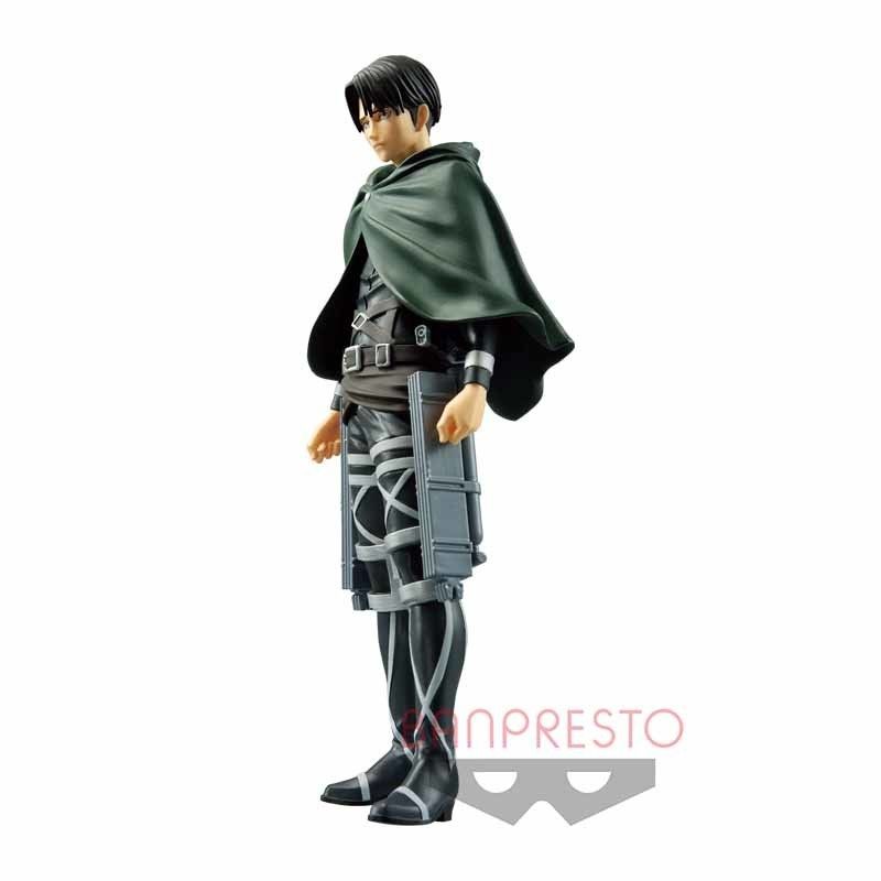 [ hỏa tốc hcm ][ Vũ Trí Ba ] Mô Hình Nhân Vật Eren Levi 18cm FULL BOX Attack On Titan