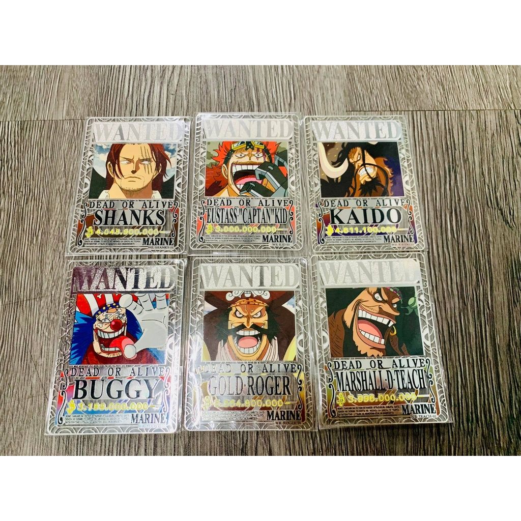 [ĐẶC BIỆT] Thẻ lẻ đặc biệt kim loại One Piece Flim Red độ hiếm cao