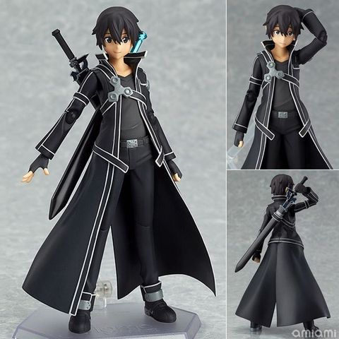 16cm video Khớp FULLBOX [ Hỏa tốc HCM ][ Vũ Trí Ba ] Mô hình Figma - Sword Art Online: Kirito