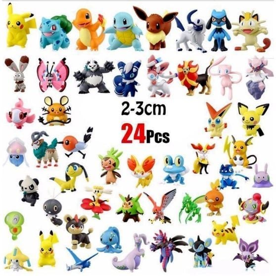 [ hỏa tốc hcm ] Mô Hình PokeMon 144 Pokemon khác nhau, Ngâu Nhiên 1 Con Pokemon